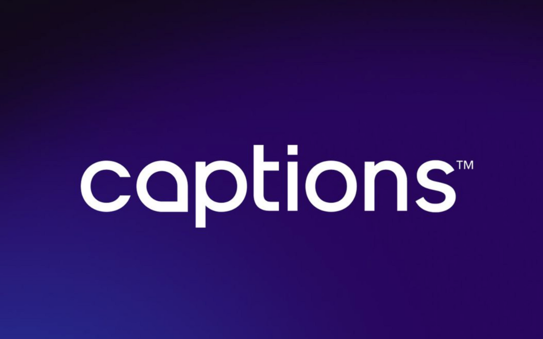 Ai Editing Startup Captions.Ai Tops $500M